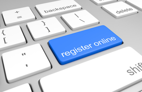register online on enter key