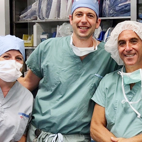 Three orthopaedic surgeons